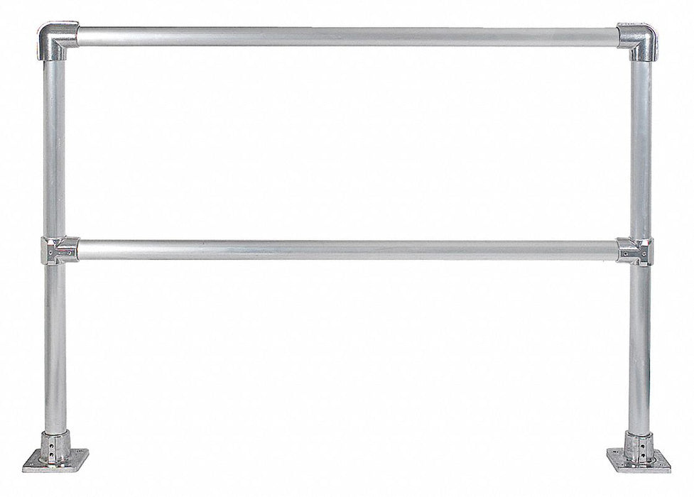 Handrail Section 6 Ft Aluminum Mil