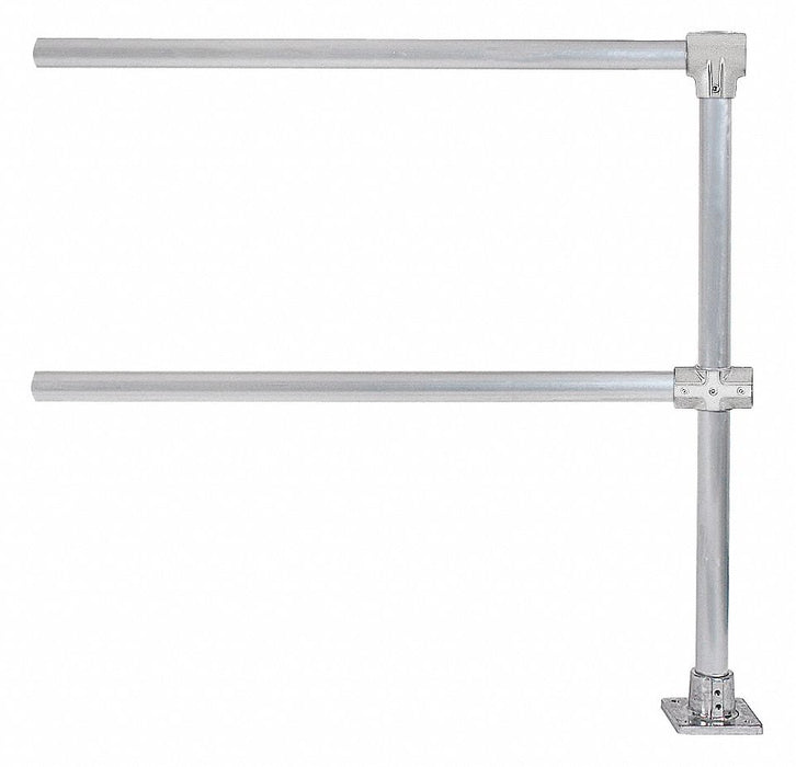 Handrail Extension 4 Ft Aluminum Mil