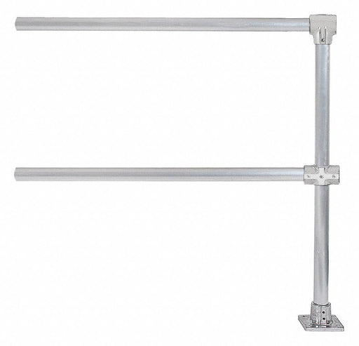 Handrail Extension 96 in Aluminum Mil