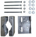 Mount Bracket Galv Large Pipe 2-4 in dia