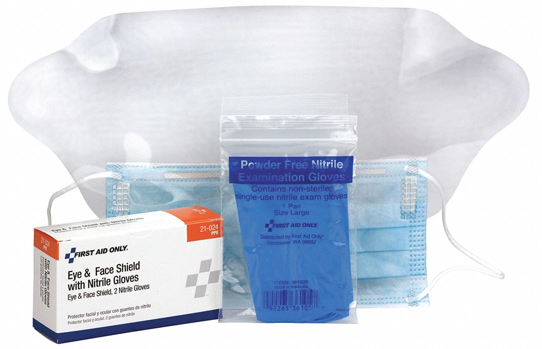 Eye and Face Shield Clear Polycarbonate