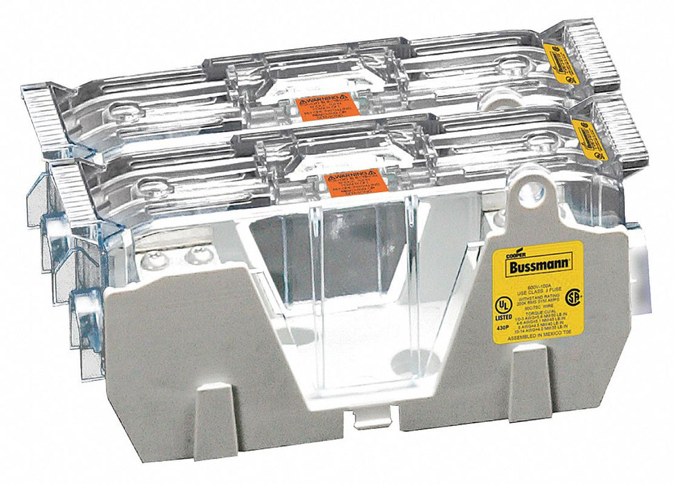 Fuse Block Box Lug 100A Class J