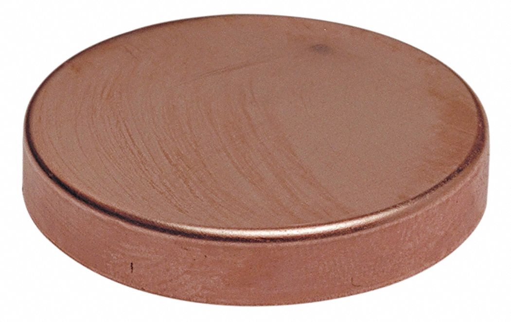 Straight Wrot Copper Cup 3/4 in
