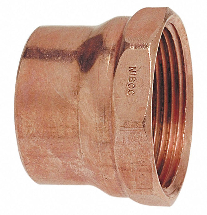 Strt Copper Cup11/2in FNPT11/2in