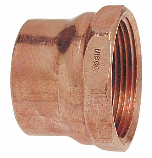 Adapter Wrot Copper 1-1/2 Tube CxFNPT