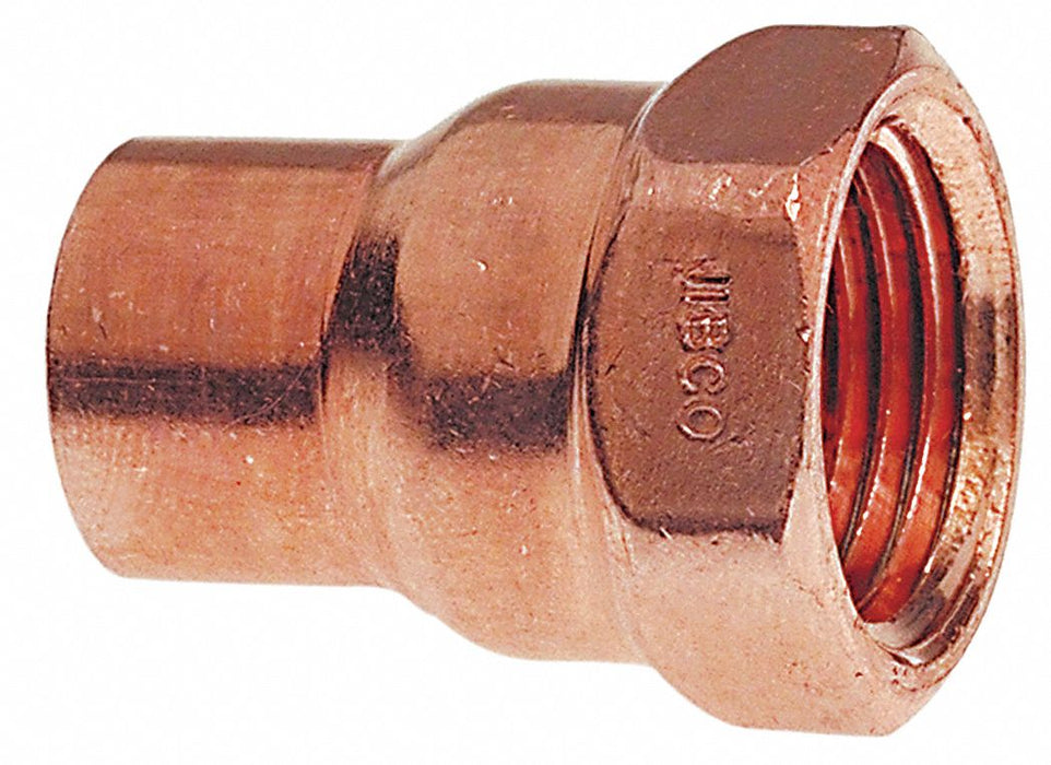 Straight Copper Cup1in FNPT11/4in
