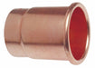 Straight Copper Cup 2 in Spigot 2 in