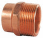 Strt Copper Cup11/4in MNPT11/4in