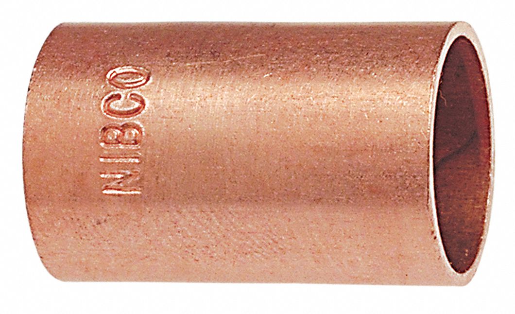 Straight Copper Cup 4 in FTG 4 in