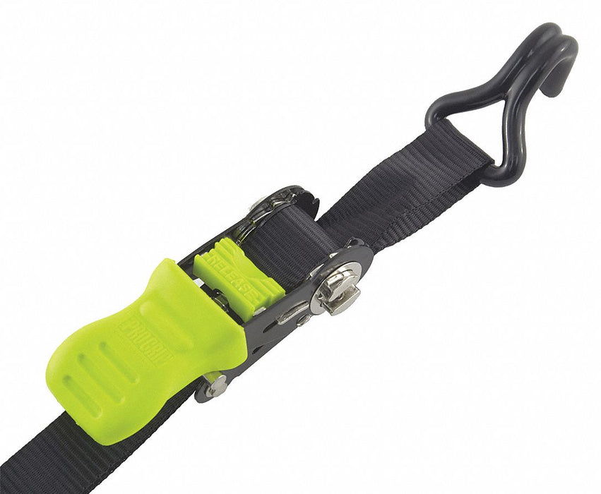Tie Down Strap Wire-Hook Black