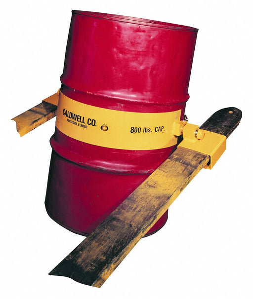 Drum Lifter 500 lb 39 W Yellow