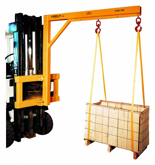 Forklift Boom 72 W 4 000 lb Yellow