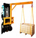 Forklift Boom 72 W 4 000 lb Yellow