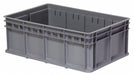 StraightWallTote 23.625inL 15.75inW Gray