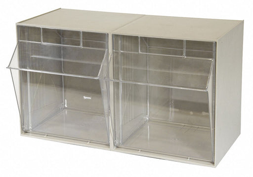 Tip-Out Bin Beige Unfinished 14 in