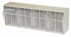 Tip-Out Bin Beige Unfinished 8 3/16 in