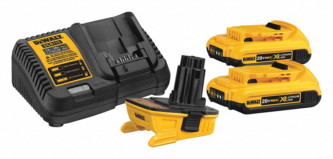 Battery Pack Charger (2) 2.0 Ah Li-Ion