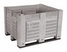 Bulk Container Gray Vented 40 in