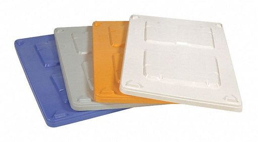 BulkContainerLid 40inW Plastic Gray