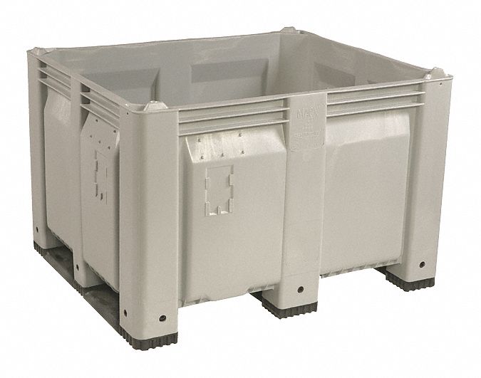 J2329 Bulk Container Gray Solid 40 in