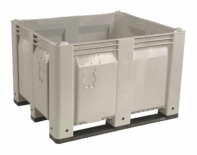 J2328 Bulk Container Gray Vented 40 in