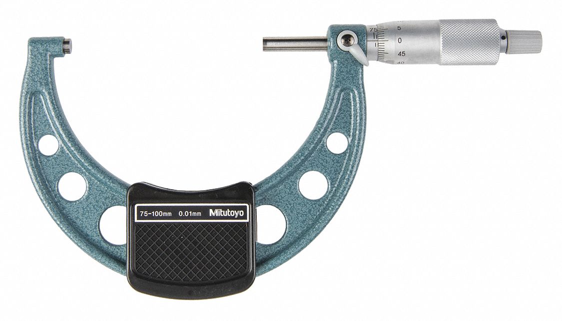 75-100/.01Mm Outside Mic Ratchet