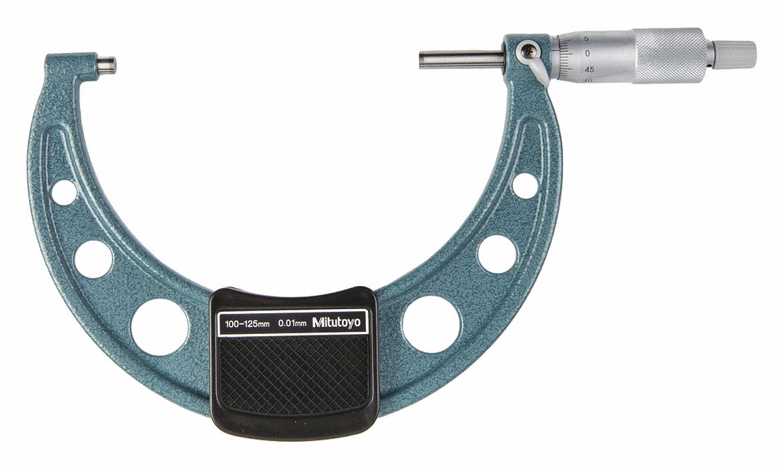 100-125/.01Mm Outside Mic Ratchet