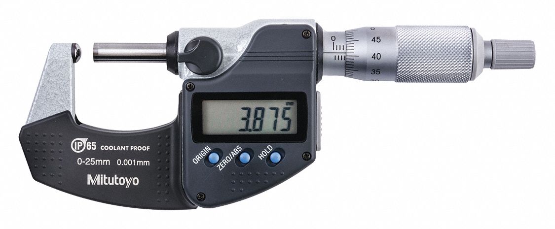 Digimatic Tube Mic 0-25Mm Ip-65