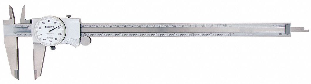 Dial Caliper 12In. W/Od Carbide
