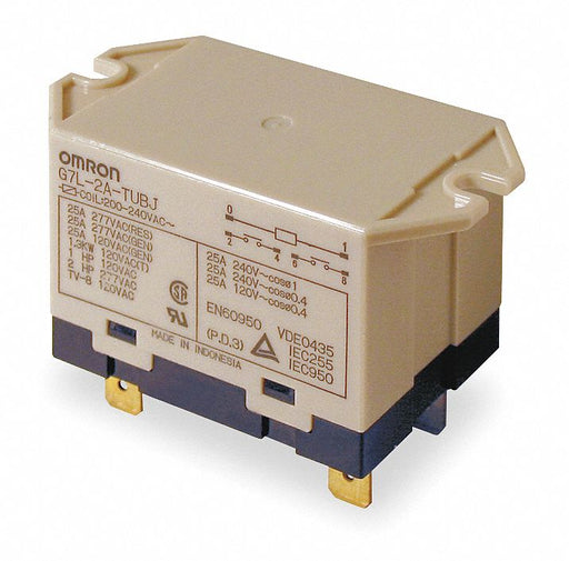 H8117 EnclosedPower Relay 24VAC DPST-NO 6Pin