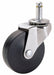 Stem Caster 2 1/2 dia Rubber 75lb