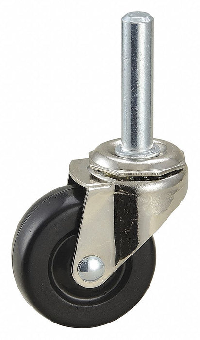 Swivel Stem Caster Rubber 2 in 75 lb.