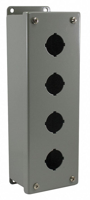 PushButtonEnclosure 30mm 4Hole CarbSteel