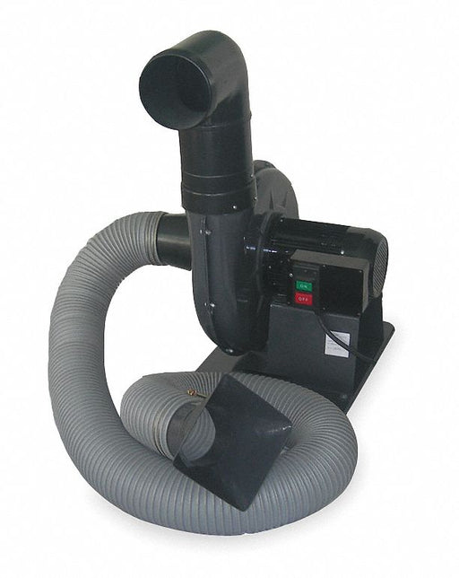 Fume/Smoke Exhauster 9 ft L 5in Dia Hose