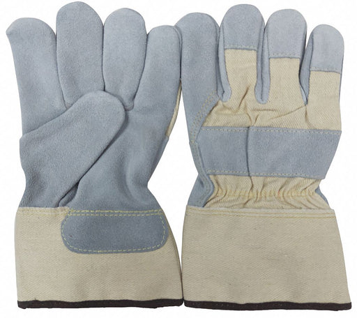 D6162 Leather Gloves Gray XL PR