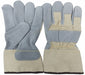 D6162 Leather Gloves Gray XL PR