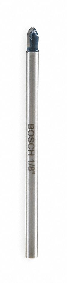 Glass Stone Tile Drill 1/8in Carbide Tip