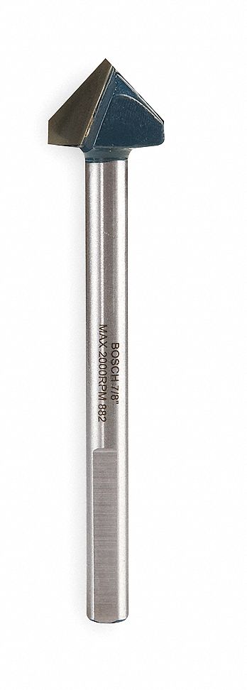 Glass Stone Tile Drill 7/8in Carbide Tip
