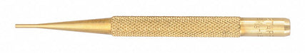 Brass Drive Pin Punch 1/16 In Tip 4 In L