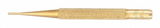 Brass Drive Pin Punch 1/16 In Tip 4 In L