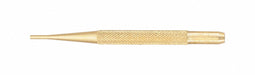 Brass Drive Pin Punch 3/32 In Tip 4 In L