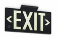 D6992 Exit Sign 8 3/4 in x 15 3/8 in Plastic