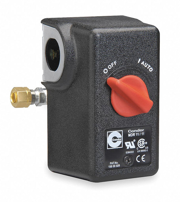 PressureSwitch Auto/Off DPST 20-105psi