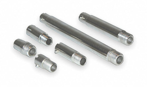 Bayonet Adapter 1/8-27 NPT L 2 1/2 Slvr