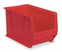 F9073 Super Size Bin Red Plastic 12 in