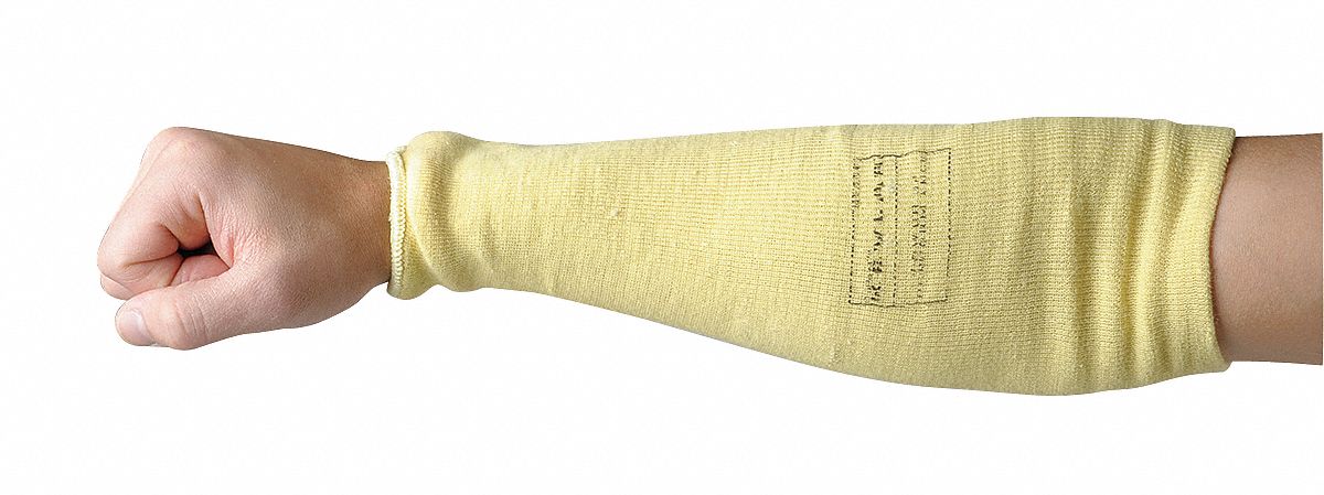 Knit Sleeve Yellow L Kevlar