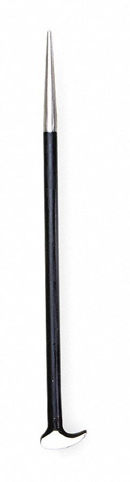 Rolling Head Pry Bar 12 In 7/16 In Dia
