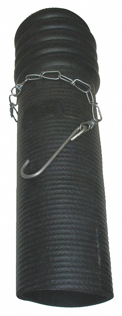 Tailpipe Adapter Rubber 3 1/2 OD 12 L