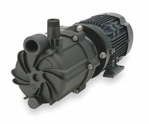 Magnetic Drive Pump 1in MNPT 1hp PVDF