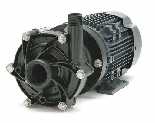 Magnetic Drive Pump 1in MNPT 3/4hp PVDF